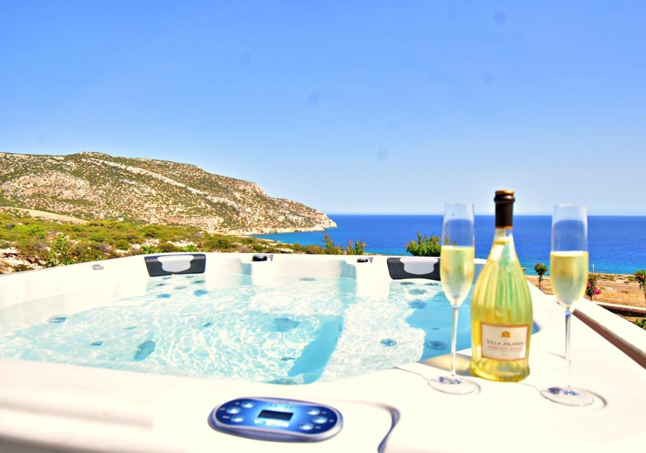 Ardani Paradise View Villa With Jacuzzi 아무피 외부 사진